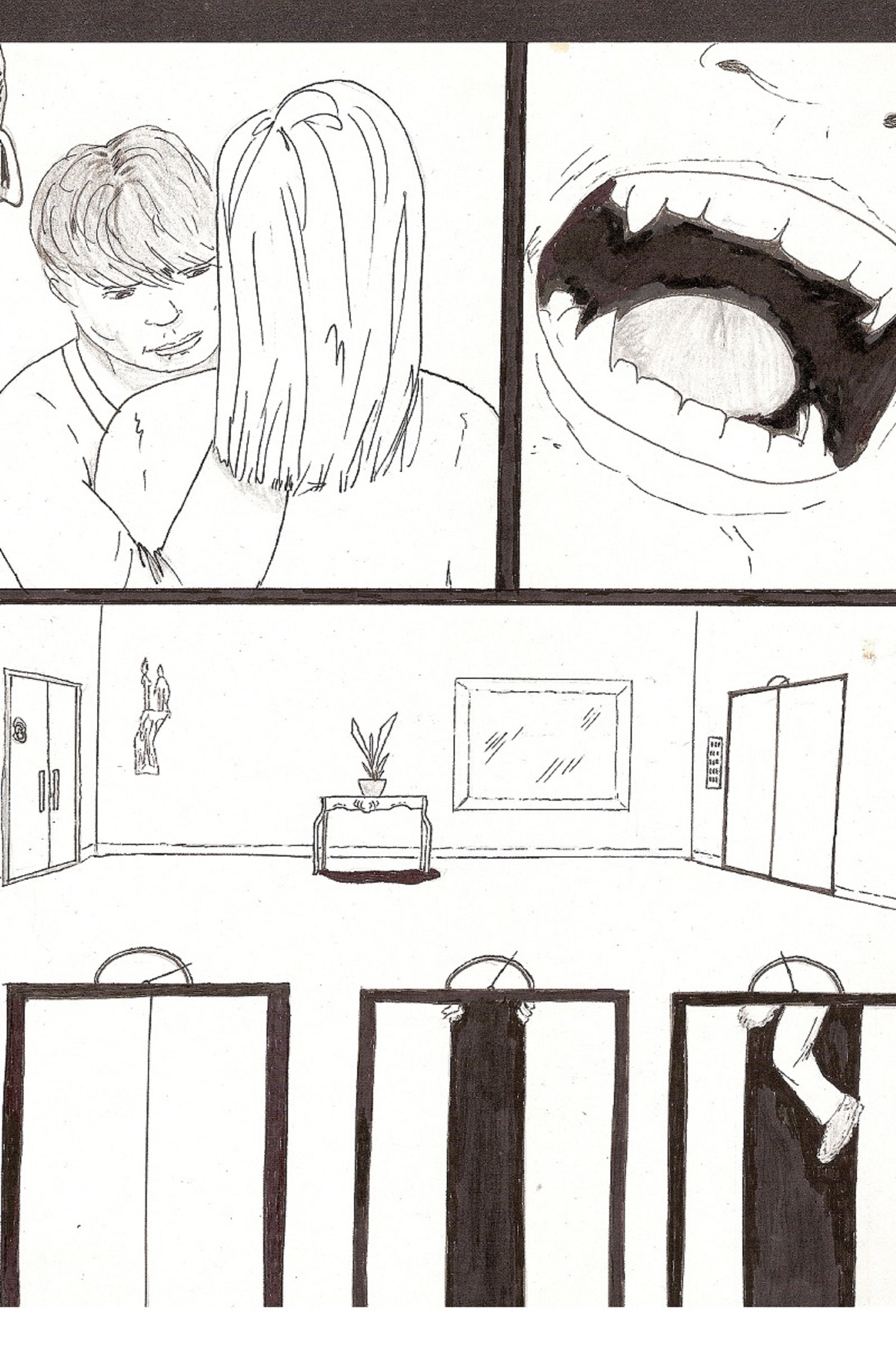 “ALEXANDR” page 10. Read DeBrie’s gripping graphic novel from the beginning!