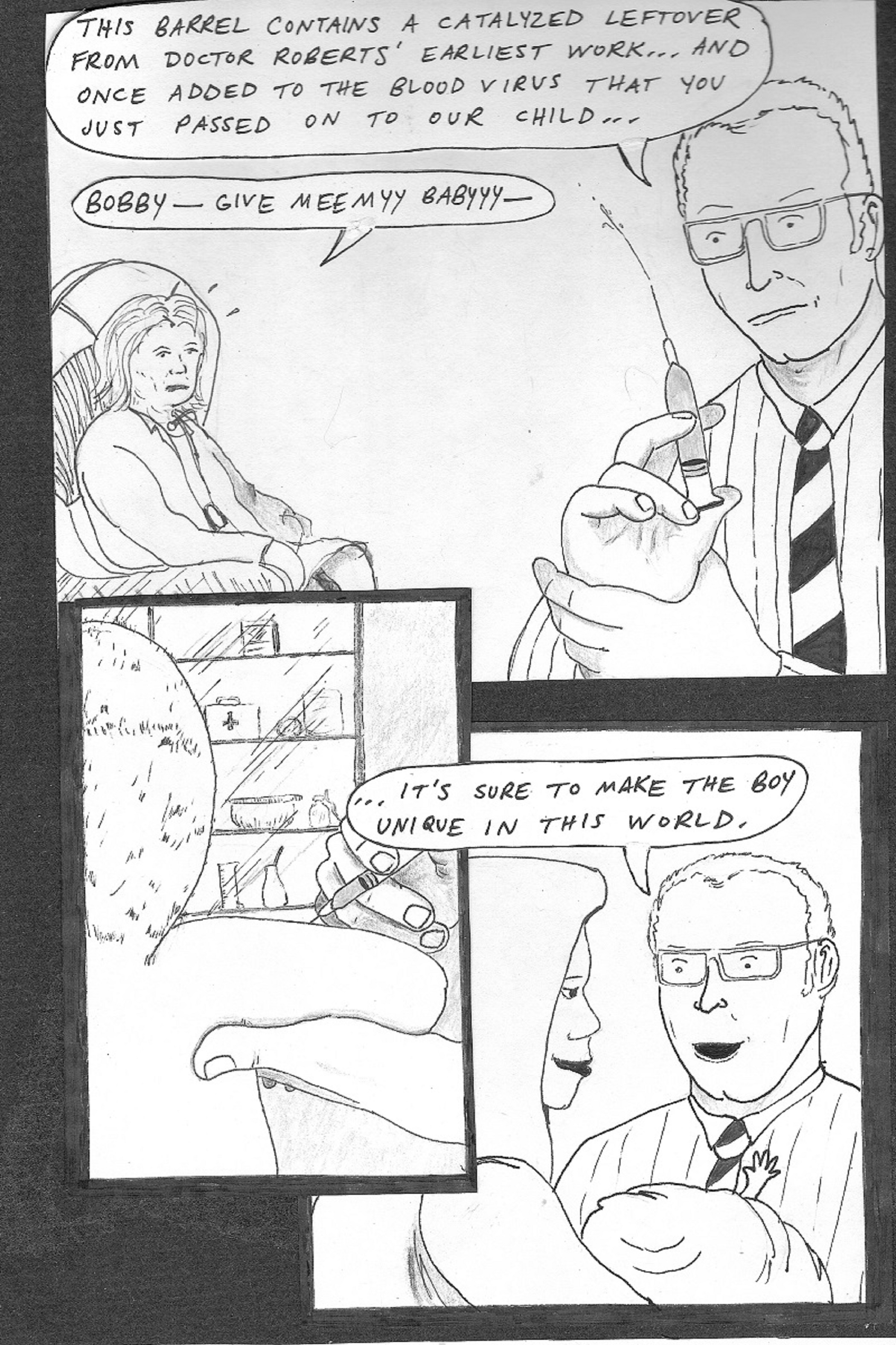 Alexandr the graphic novel, page 21>>Chris DeBrie