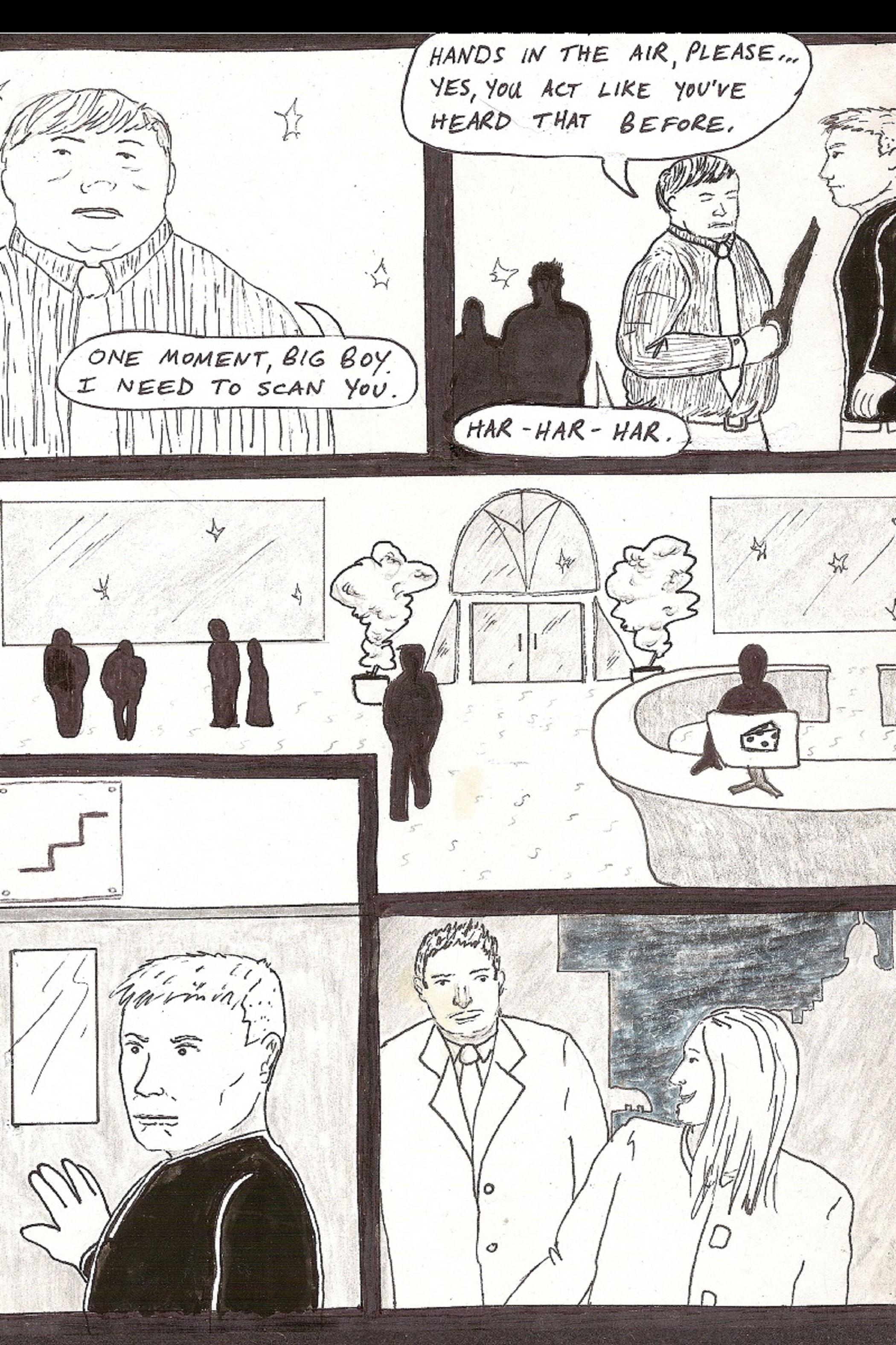 “ALEXANDR” PAGE 8 graphic novel re-up by Chris DeBrie