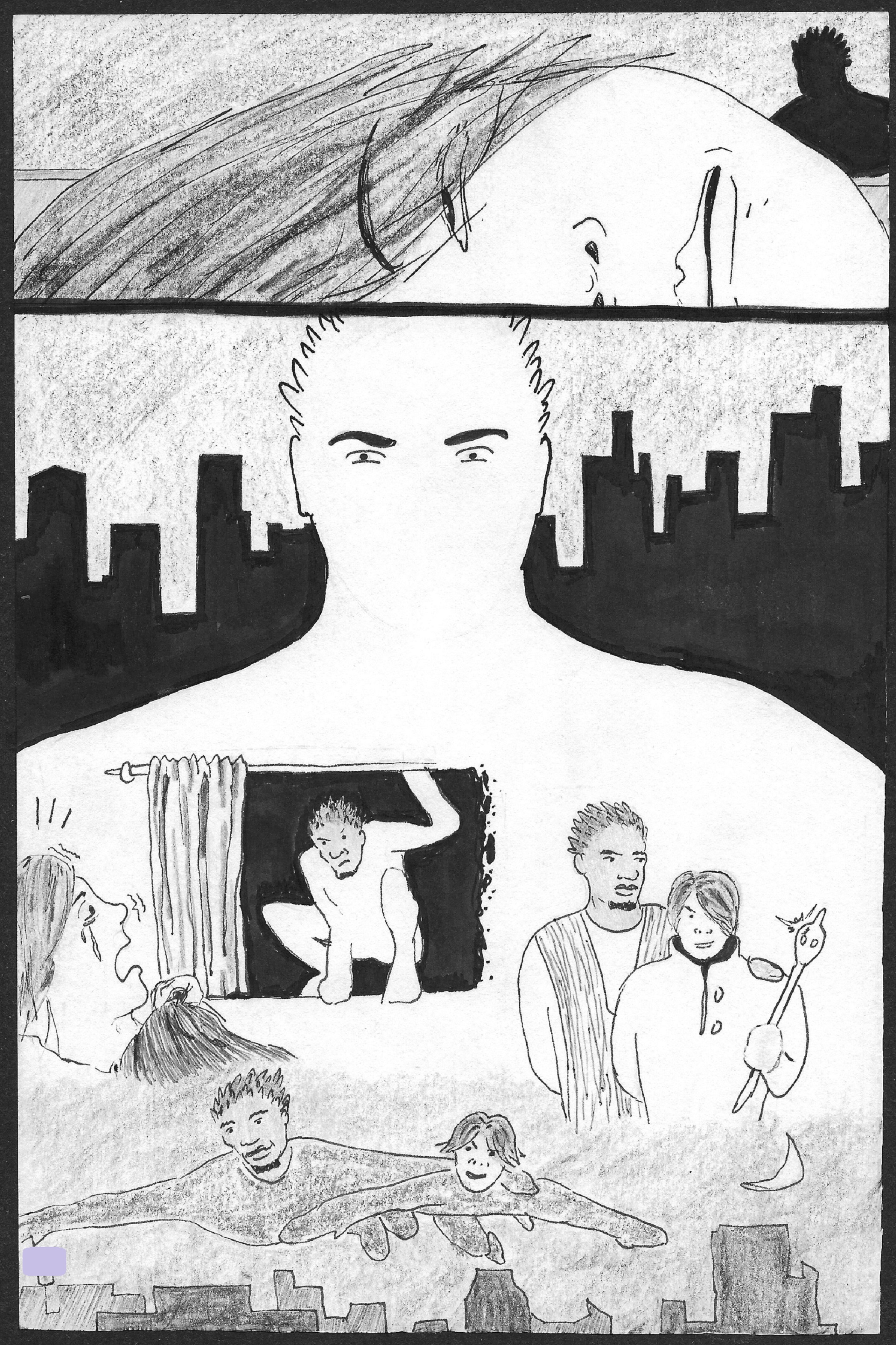 “Alexandr” page 28. Chris DeBrie’s growing epic continues