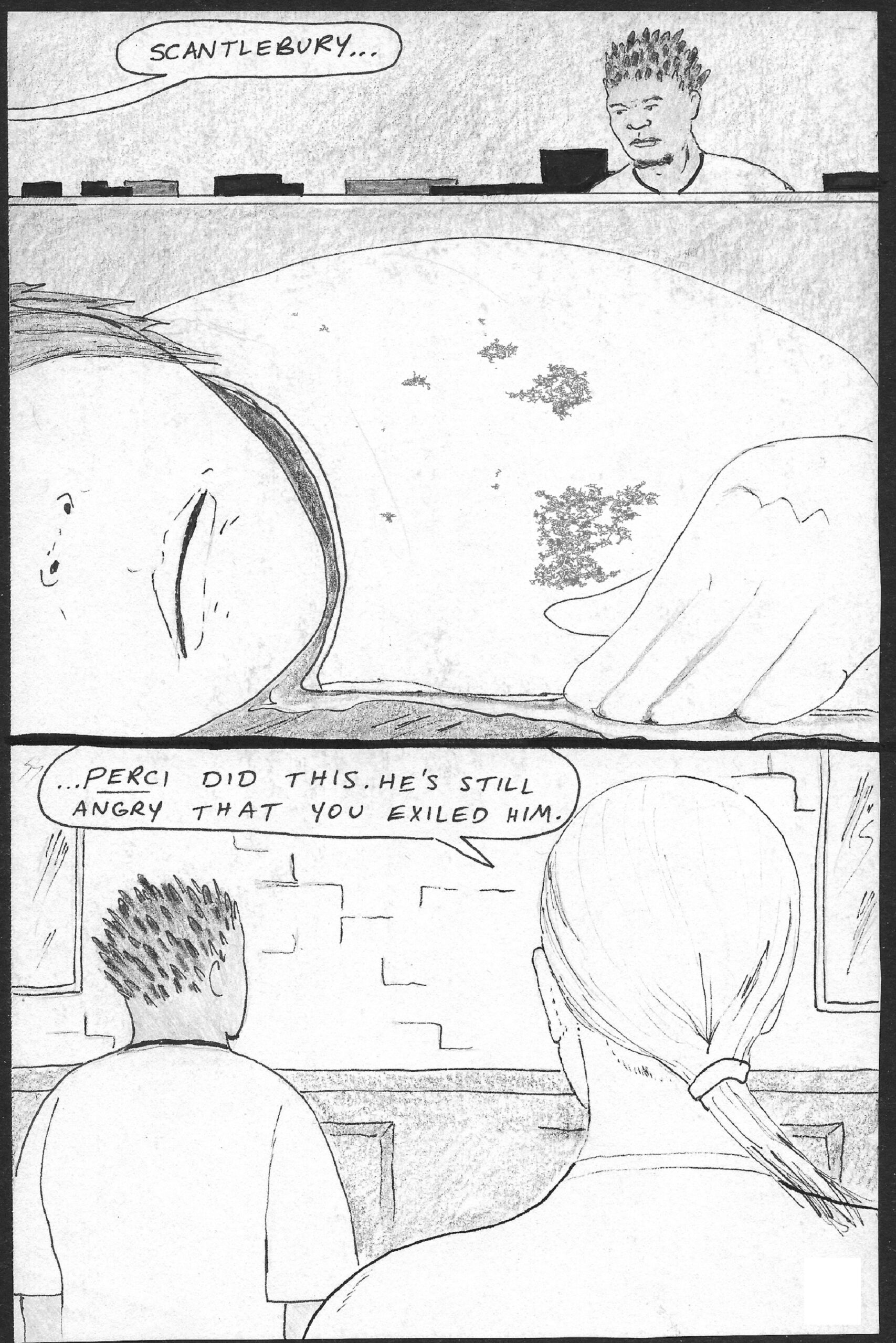 Alexandr page 29, by writer/artist Chris DeBrie